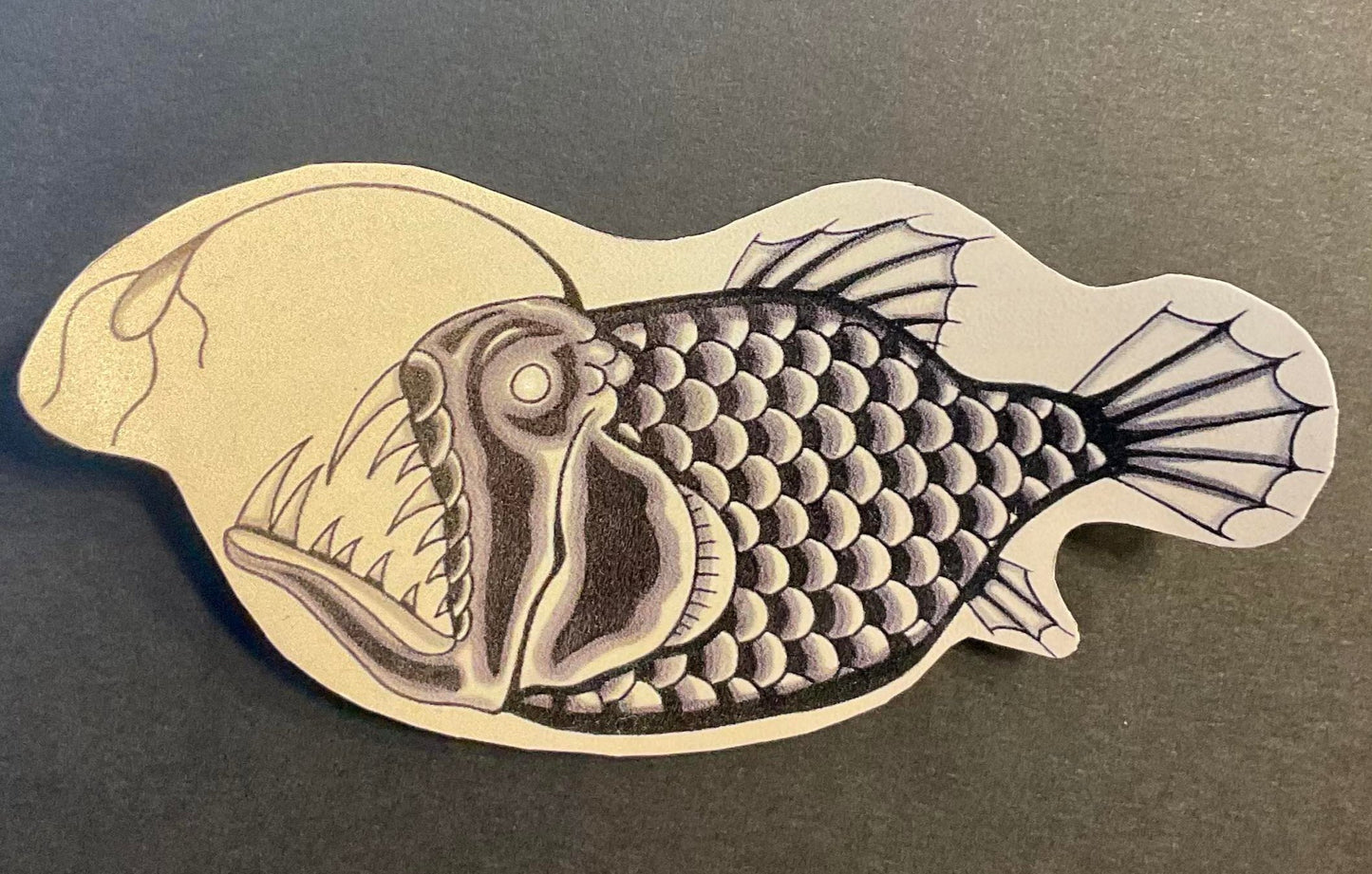 Angler-Fish Sticker