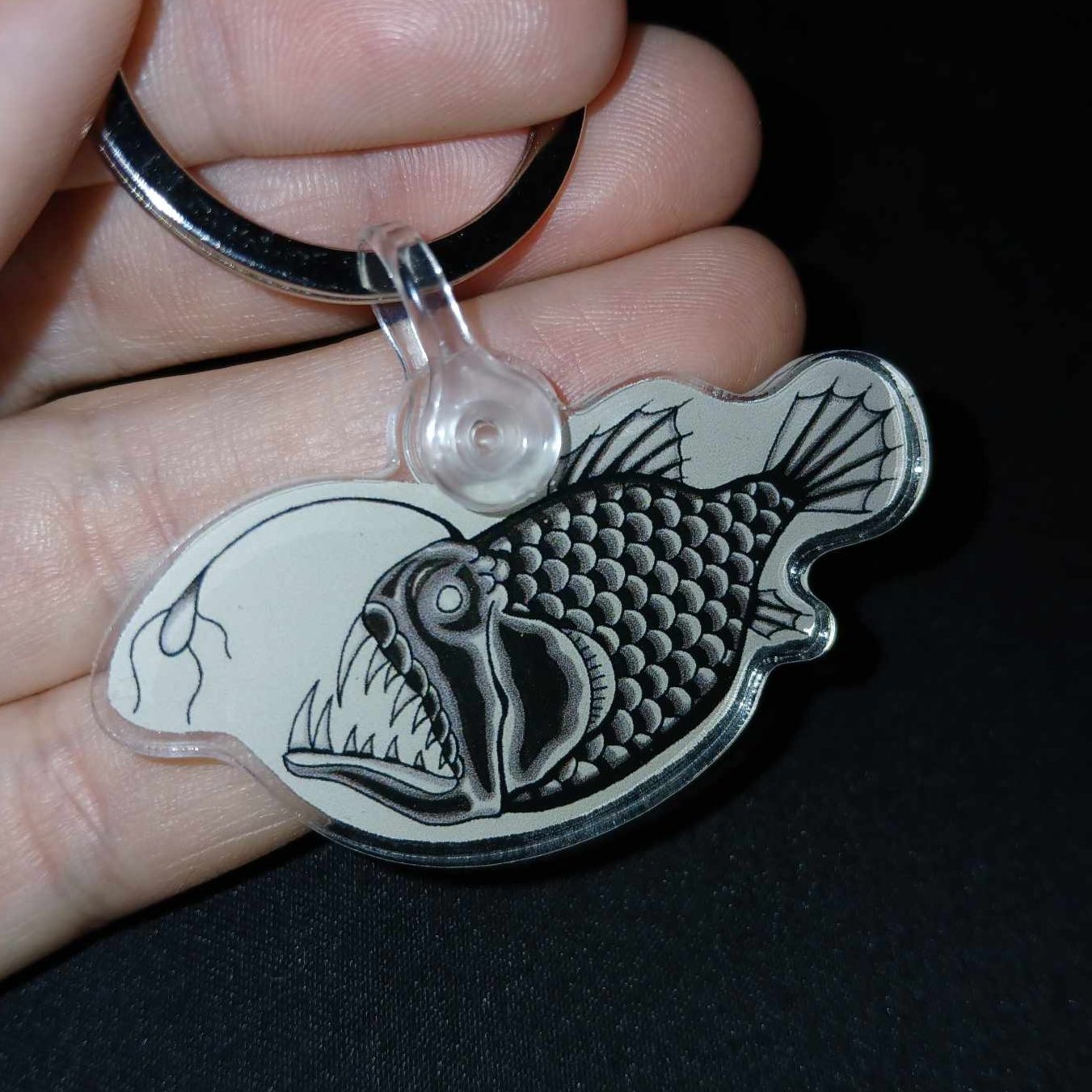 Angler Fish Keychain